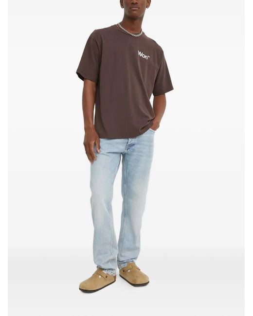 Won Hundred Blue Archer Straight-Leg Jeans for men