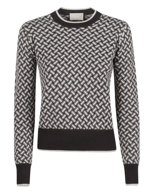 Drumohr Black Pullover mit Rundhalsausschnitt