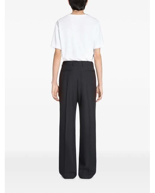 Dries Van Noten White Regular-Fit Cotton T-Shirt for men