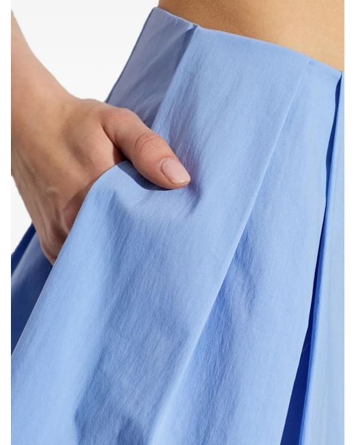 IRO Blue Nolween Pleated Shorts