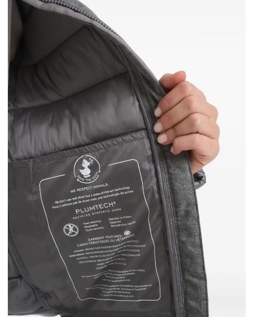 Save The Duck Gray Panelled Jacket