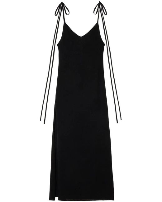 Alanui Black Finest Maxi Dress