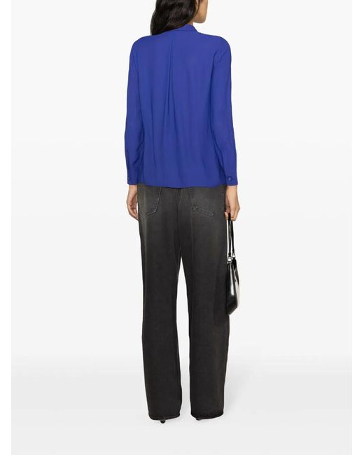 Elisabetta Franchi Blue Shirt