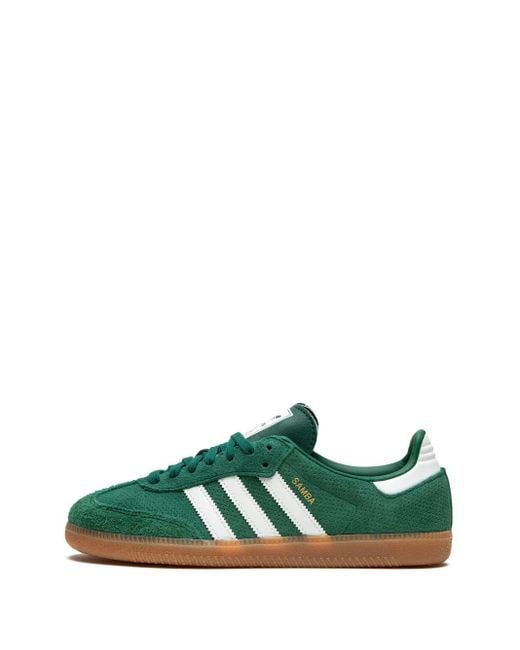 Adidas Green Samba Og "Core/Core/Gum" Sneakers