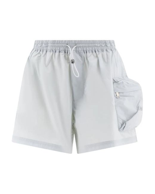 Autry Gray Drawstring Pocket Shorts