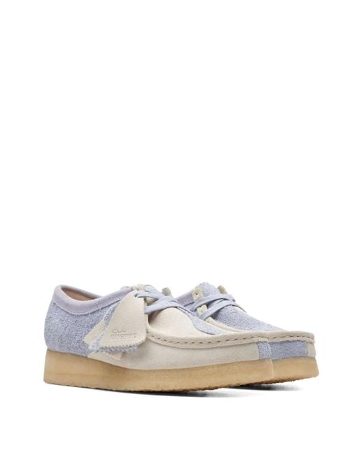 Clarks Gray Wallabee Derby Shoes