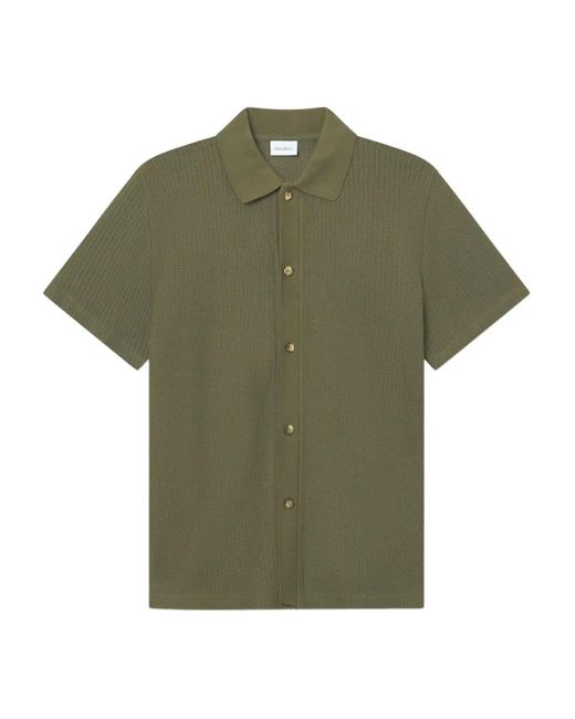 Camisa de algodón Les Deux de hombre de color Green