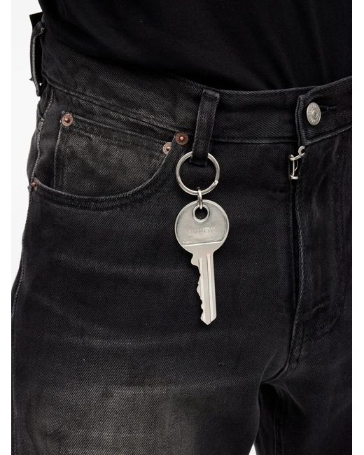 MM6 by Maison Margiela Metallic Key Keyring