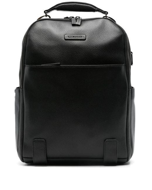 Piquadro Black Laptop Backpack 14"