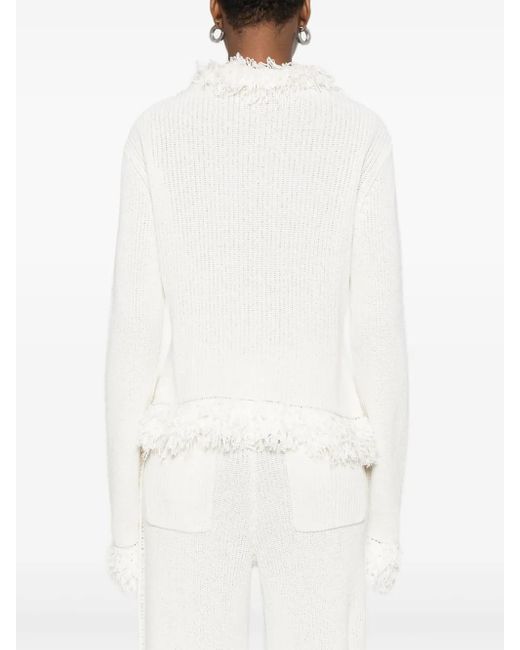 Cardigan Mello AYA MUSE en coloris White