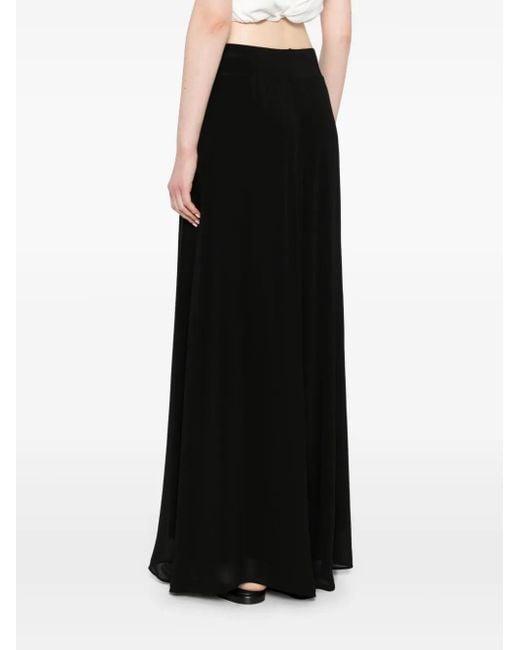 Pantalon Ample À Taille Élastiquée Transit en coloris Black