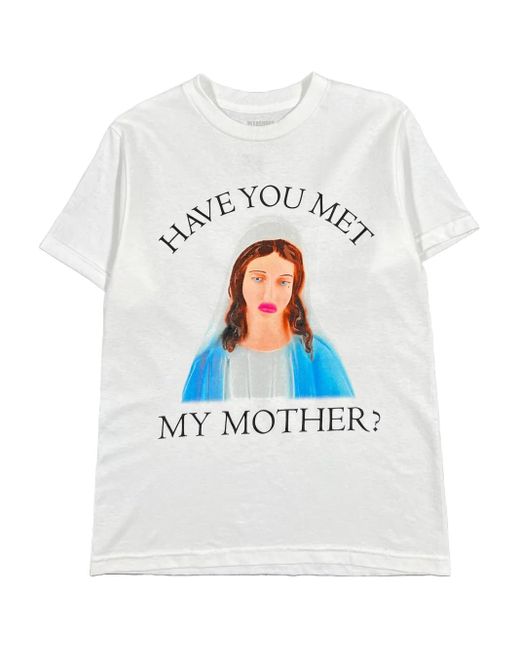 メンズ Pleasures Mother Tシャツ White