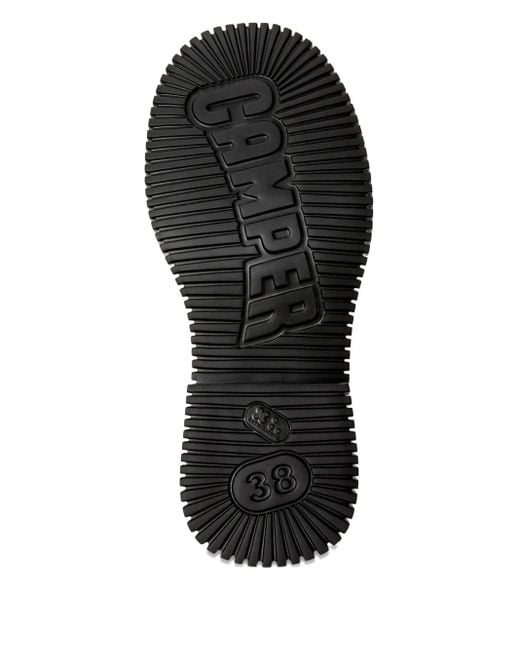 Camper Black Zip-Fastening Boots