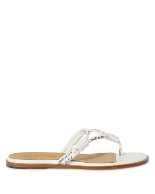 Off-White c/o Virgil Abloh White Sholace Sandals