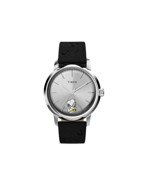 Timex X Peanuts Marlin Automatic Saxophone 40Mm in Black für Herren