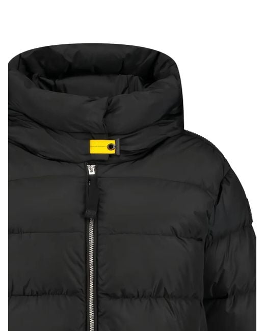 Parajumpers Black Jinny Hooded Puffer Jacket