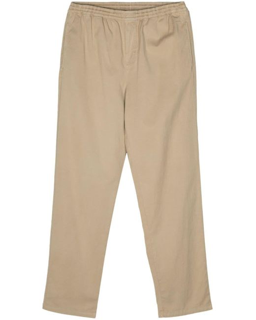 Elasticated-waistband trousers Aspesi de hombre de color Natural