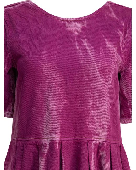 Ganni Purple Midi Dresses