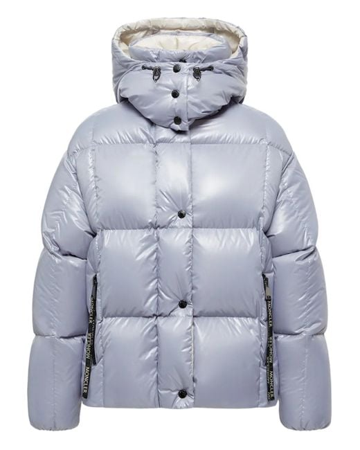 Chaqueta con capucha y cremallera Moncler de color Gray