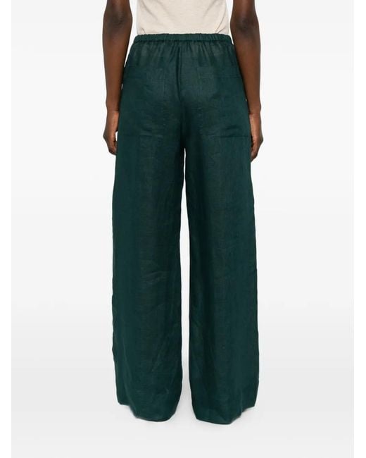 Liviana Conti Green Donna Drawstring Pants