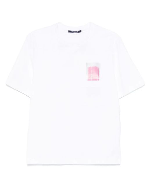 メンズ Jacquemus Le T-shirt Esquimau コットンtシャツ White