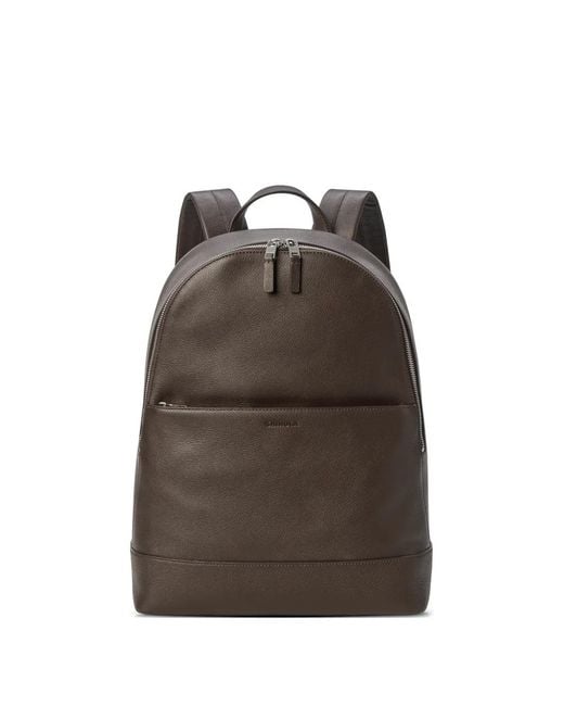 Shinola Brown Canfield Backpack