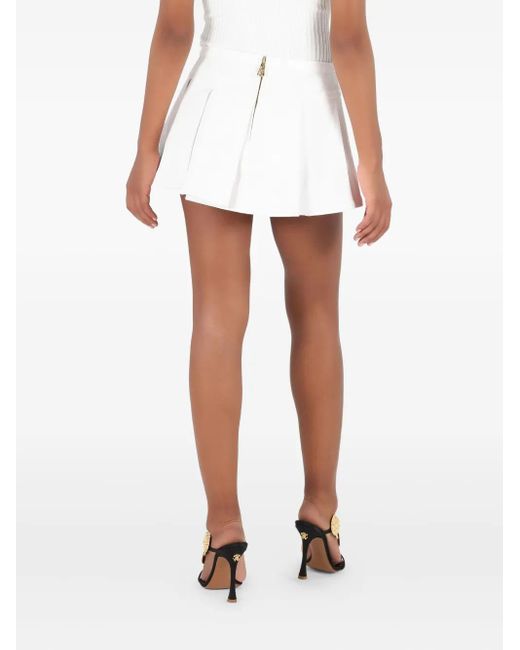 Roberto Cavalli ジップアップ スカート White