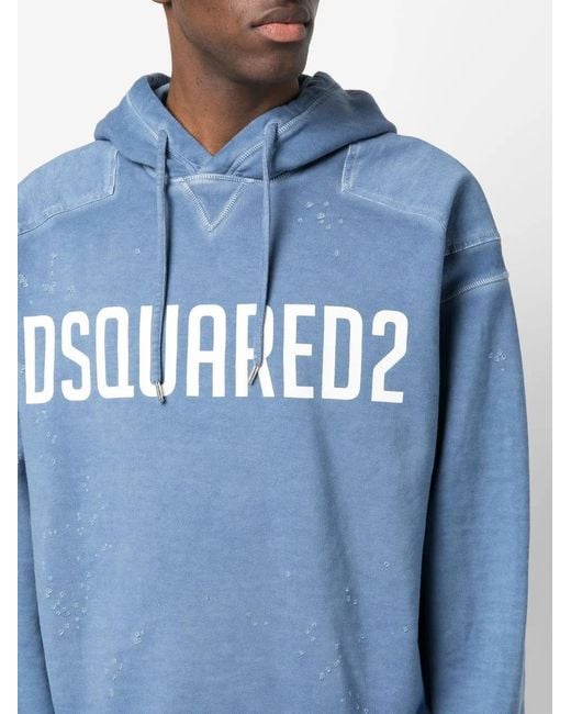 DSquared² Blue Sweaters for men