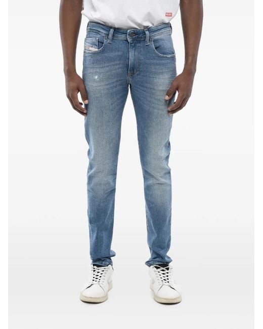 DIESEL Blue 1979 Sleenker-R Skinny Jeans for men