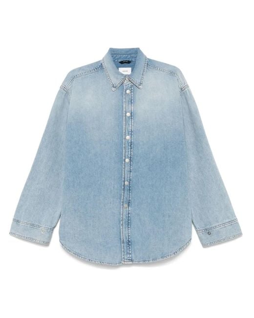 Haikure Blue New Ofelia Denim Shirt