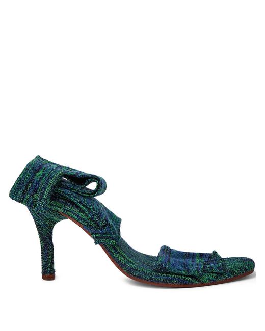 Sandali Con Tacco di Isa Boulder in Green