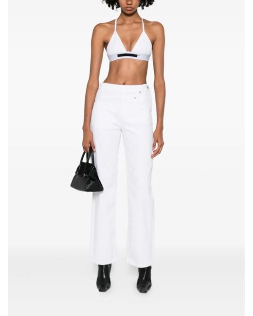 MEDEA White Logo Bra