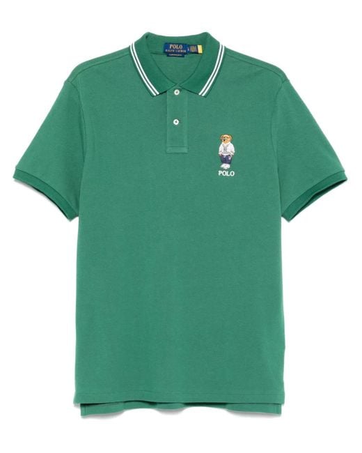 メンズ Polo Ralph Lauren Polo Bear ポロシャツ Green