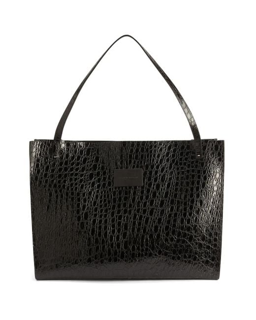 Giuseppe Zanotti Black Gz City Tote Bag for men