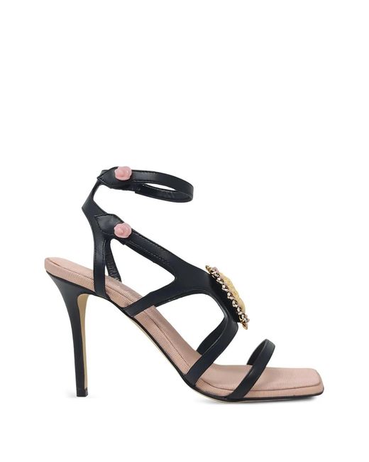 Madison Maison White Cameo Leather Sandals
