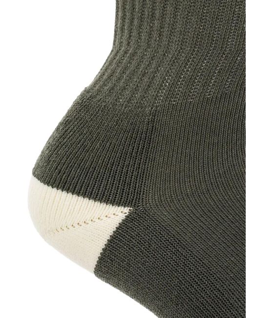 Amiri Green Ma Core Logo Socks for men