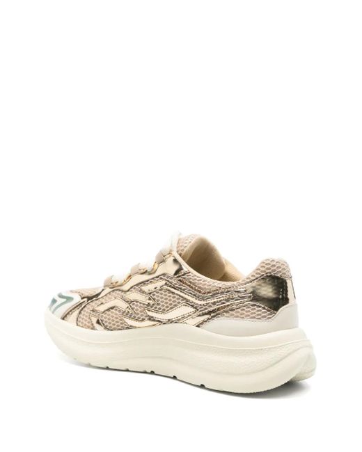 Casadei Natural Mesh Sneakers