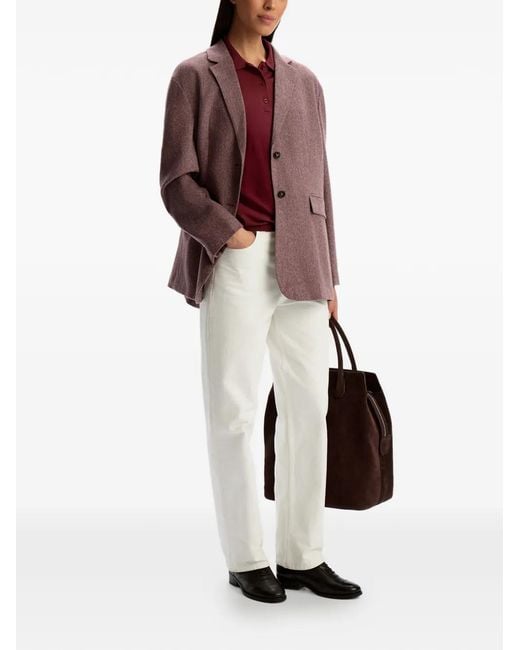 12 STOREEZ Brown Buttoned Blazer
