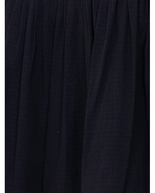 ELEH Blue Spaghetti-Strap Top