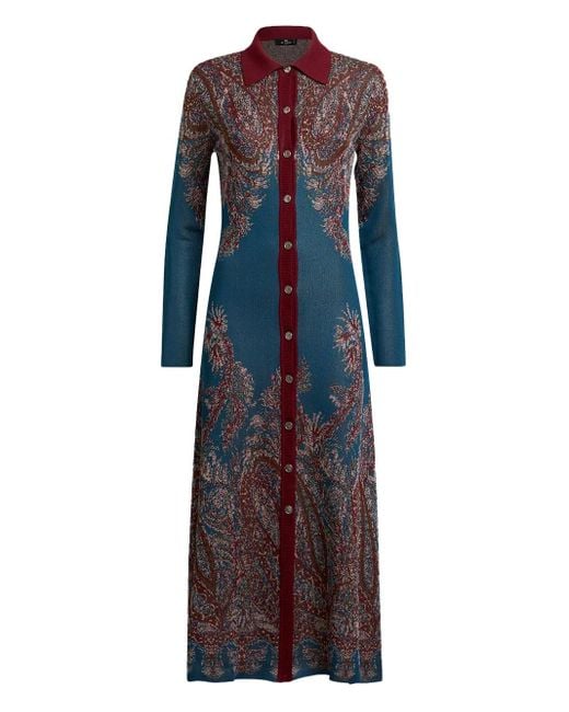 ABITO DONNA LUNGO Etro de color Purple
