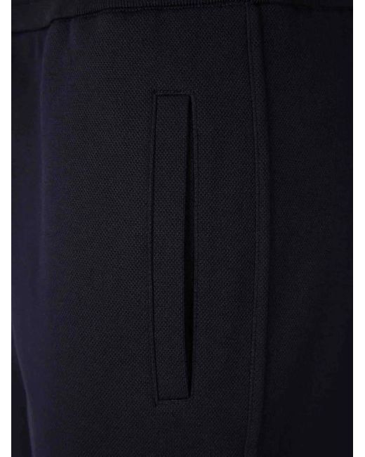 Brioni Blue Drawstring Trousers for men