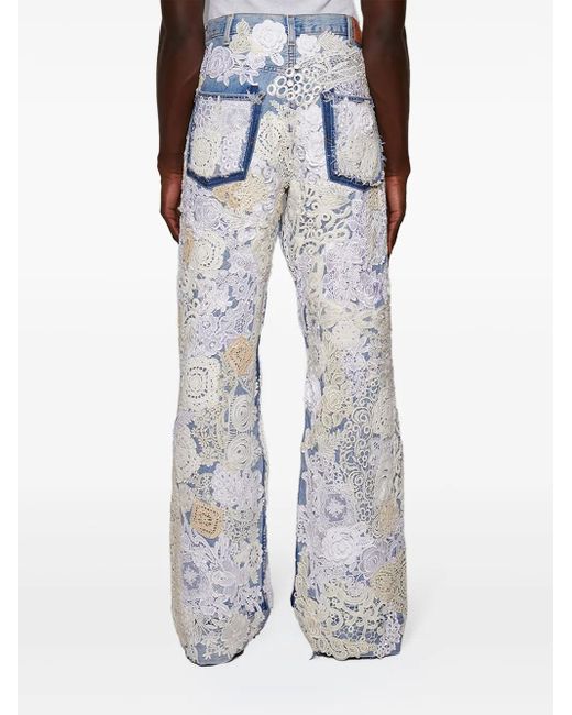 Earthling VIP Blue Poetic Lust Wide-Leg Jeans for men