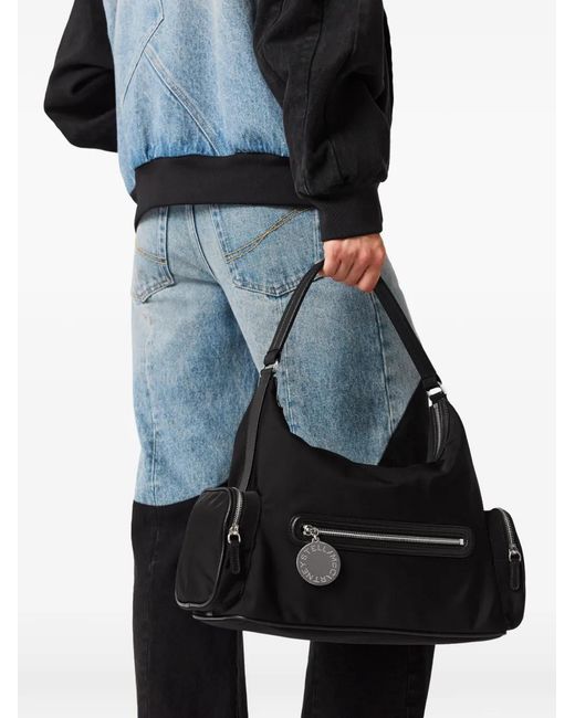 Stella McCartney Blue Patchwork Panel Denim Jeans