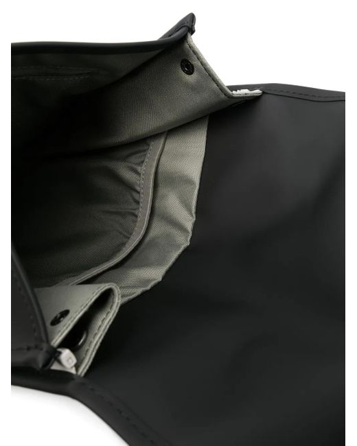 Rains Black Mini Mix Backpack