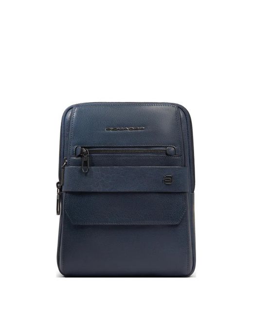 Piquadro Blue Sac À Bandoulière En Cuir for men