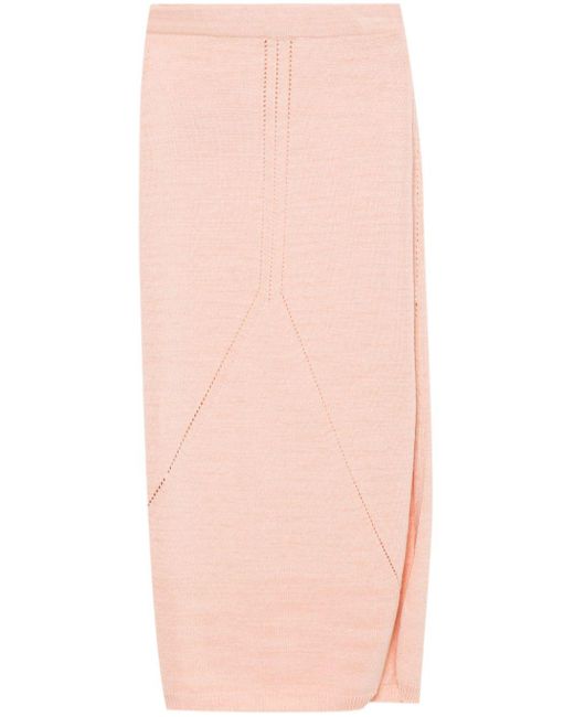 Aeron Pink Soothe Knitted Maxi Dress