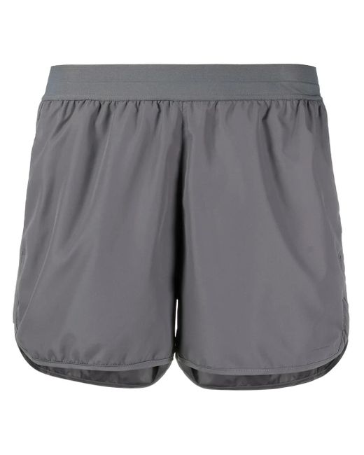 Thom Browne Gray Flyweight Tech 4-bar Running Shorts