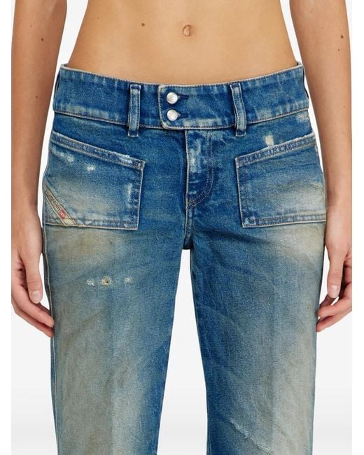 DIESEL Blue D-Hush Jeans