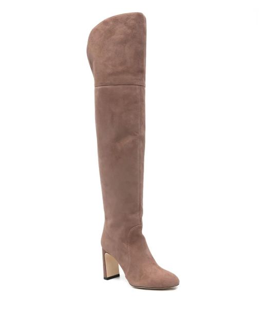 Stuart Weitzman Brown Suede Knee-high Boots