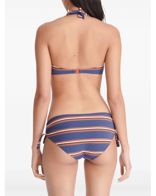 Eres Blue Cap Bikini Top
